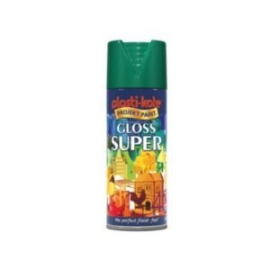 PlastiKote Super Gloss Spray Paint 400ml - Lawn Green