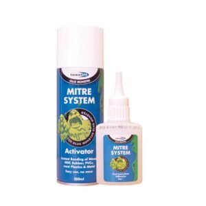 Bond-It Mitre Bonding System Kit - 50g Superglue and 200ml Activator for Wood Joints