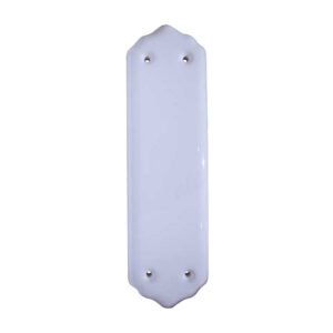 Frelan Jedo Plain White Porcelain Fingerplate 280mm x 78mm