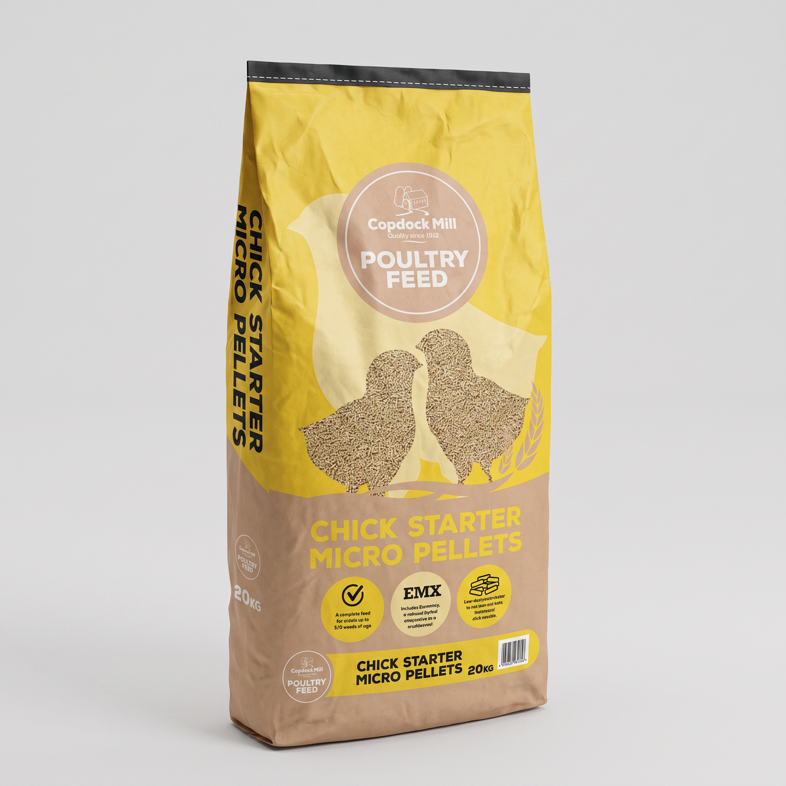 Copdock Mill Chick Starter Crumb 20kg - Complete Nutrition for Chicks to 6 Weeks - Image 3
