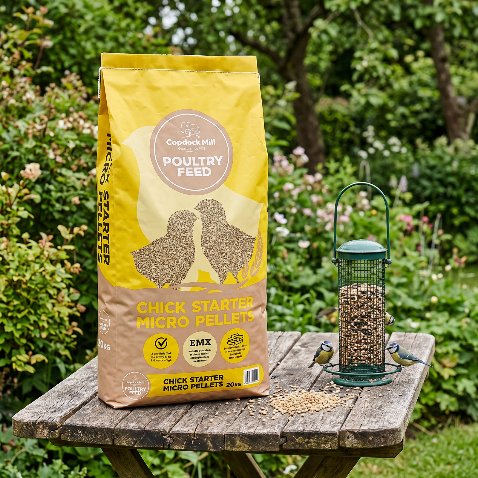 Copdock Mill Chick Starter Crumb 20kg - Complete Nutrition for Chicks to 6 Weeks - Image 2