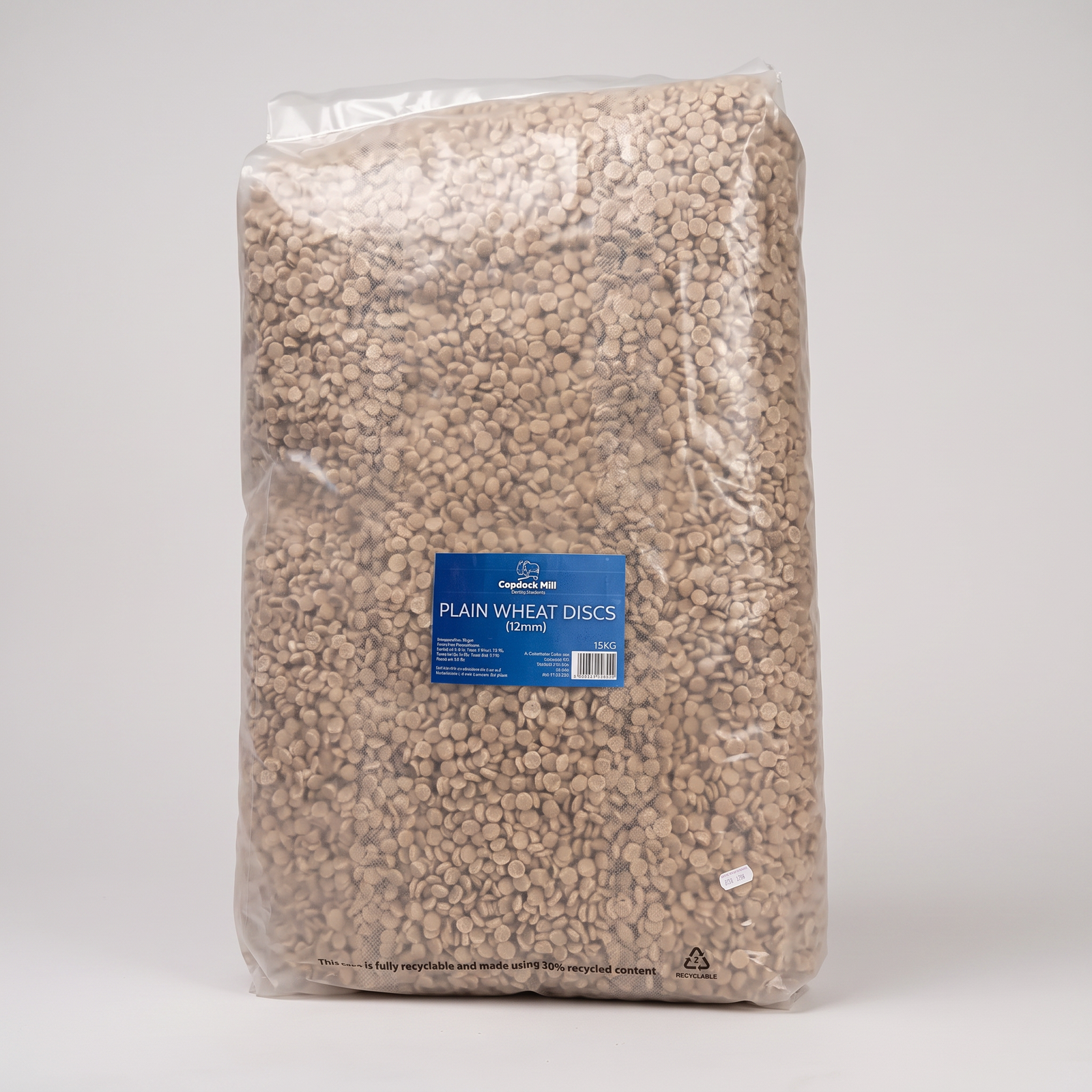 Copdock Mill Plain Wheat Discs 15kg - Natural Floating Duck and Swan Feed - Image 3