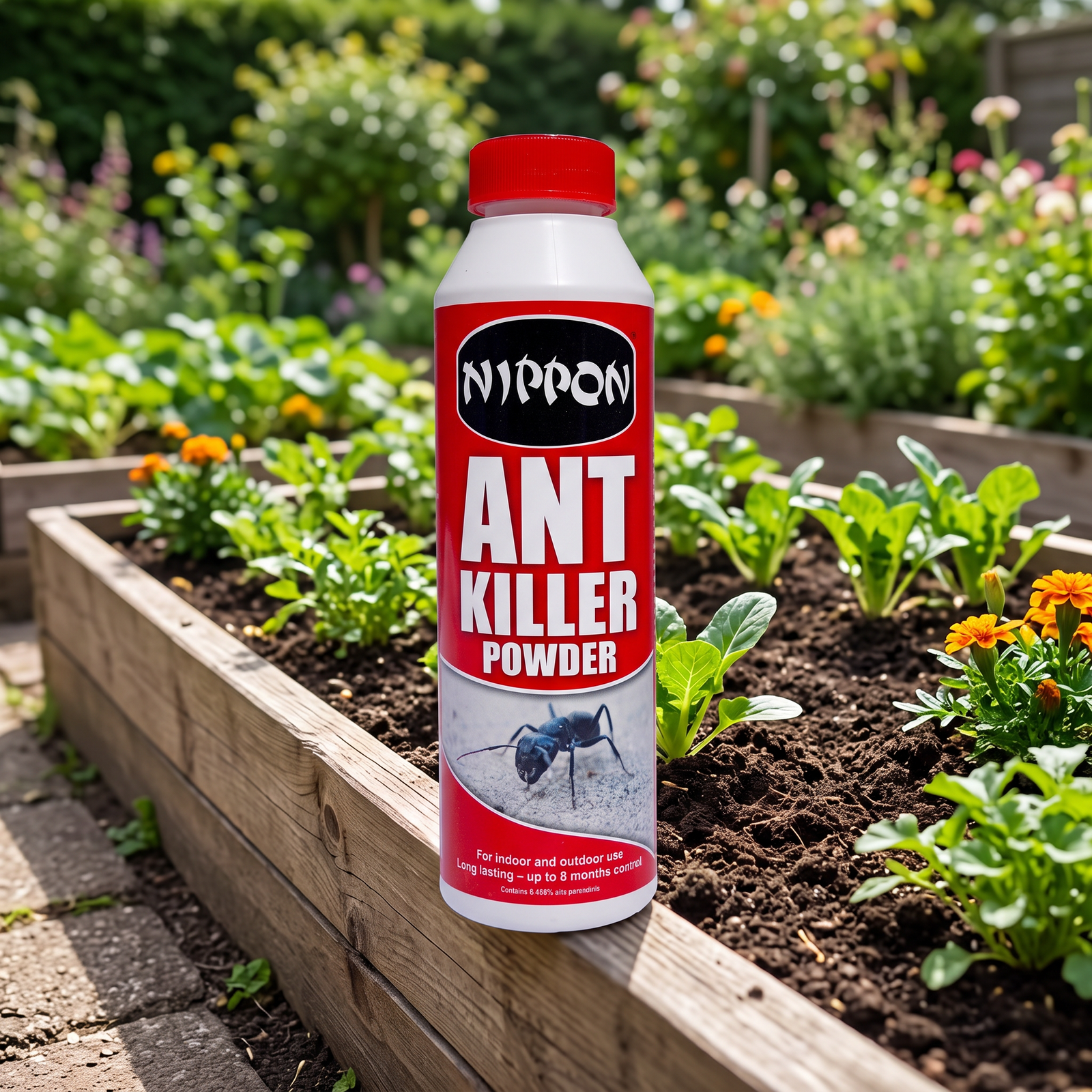 Nippon Ant Killer Powder 300g Indoor Outdoor Insecticide - Image 2