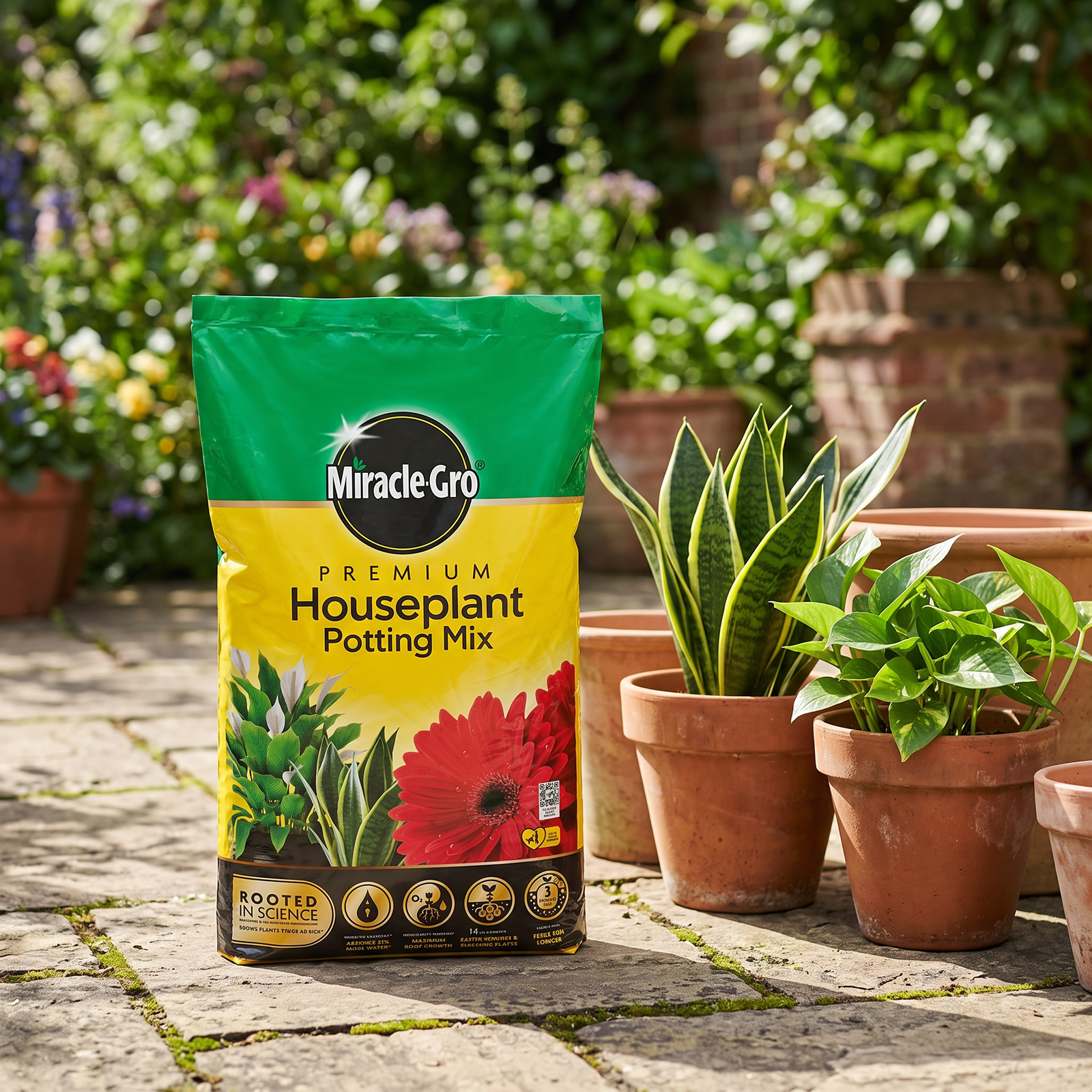 Miracle-Gro Potting Mix Compost with Smart Release Technology - Image 2