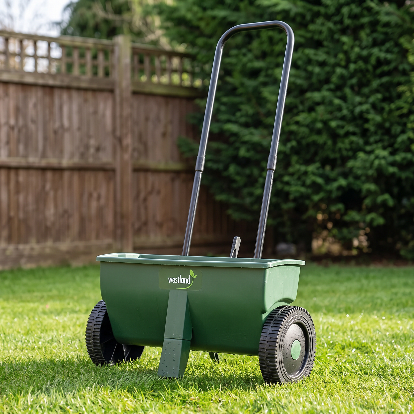 Westland Drop Lawn Spreader 41cm - Fertiliser and Seed Distribution Tool - Image 2