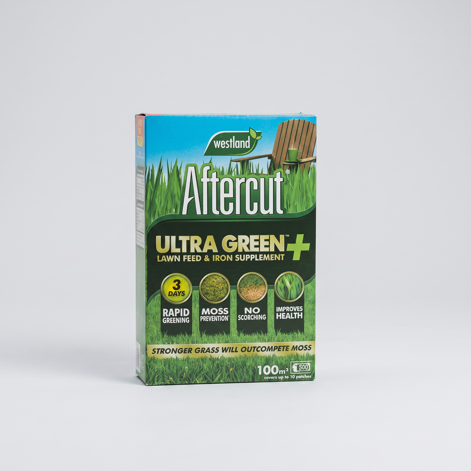 Aftercut Ultra Green Plus Lawn Feed 100m² - Fast Acting Grass Fertiliser - Image 4