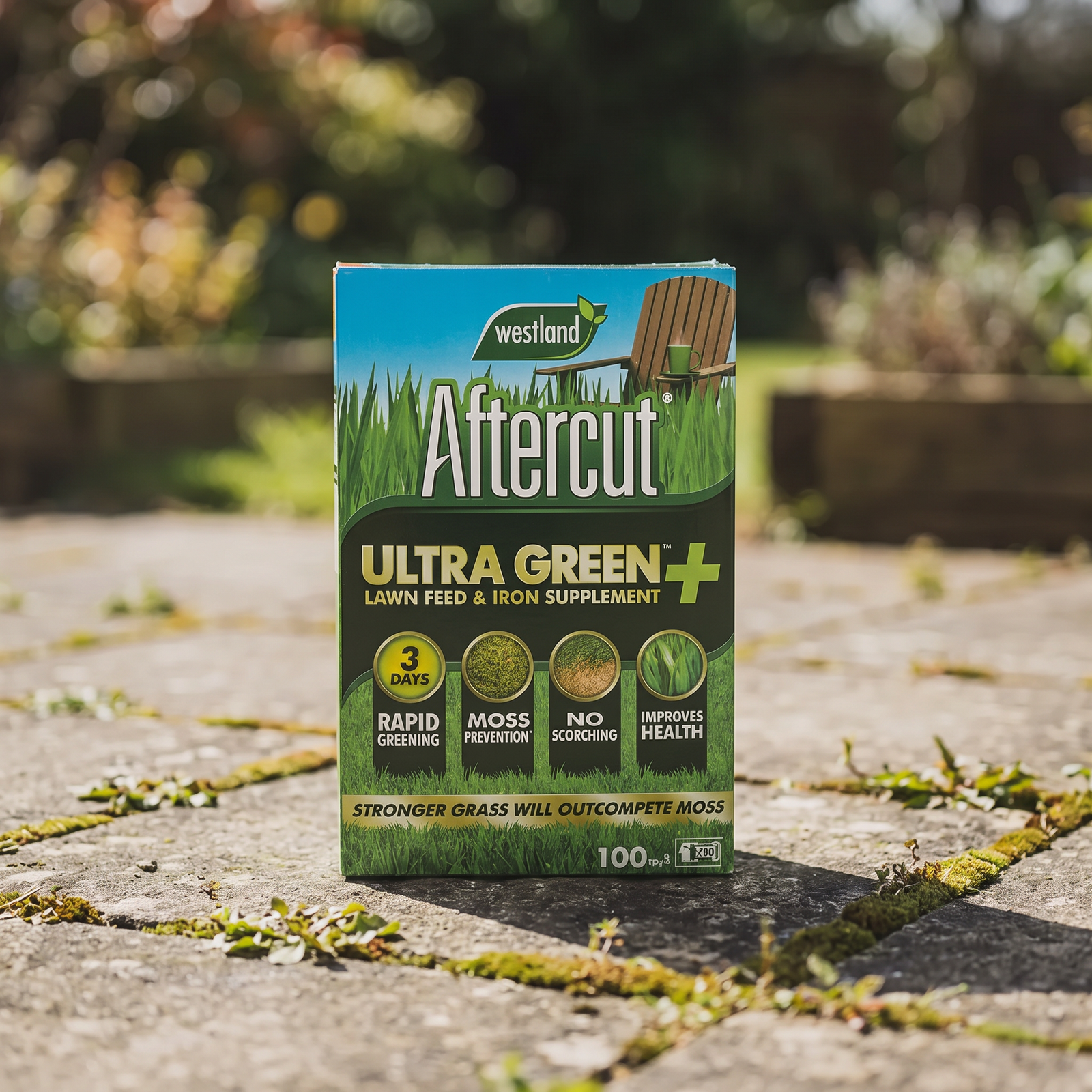Aftercut Ultra Green Plus Lawn Feed 100m² - Fast Acting Grass Fertiliser - Image 3
