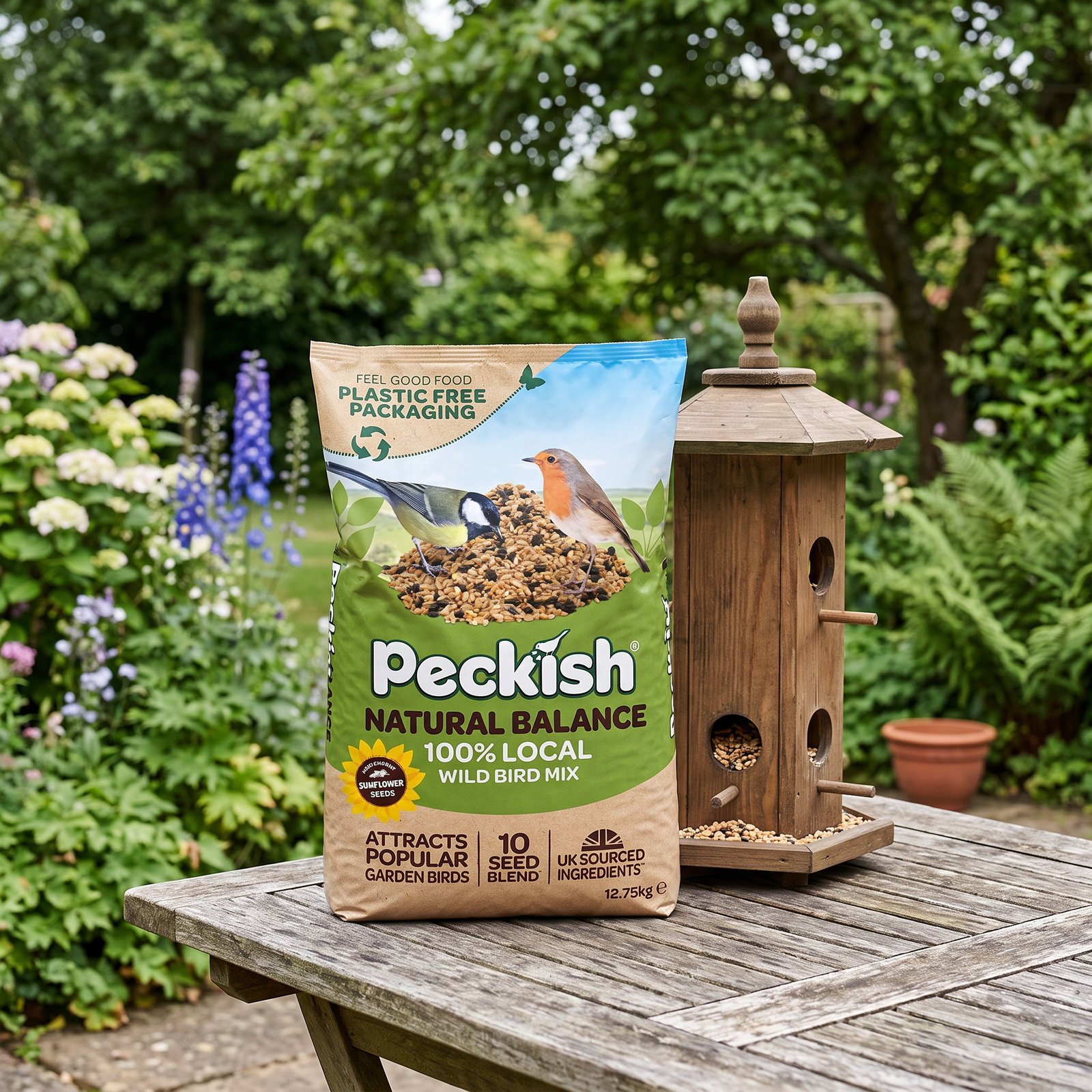 Peckish Natural Balance Bird Seed Mix 12.75kg - Image 2