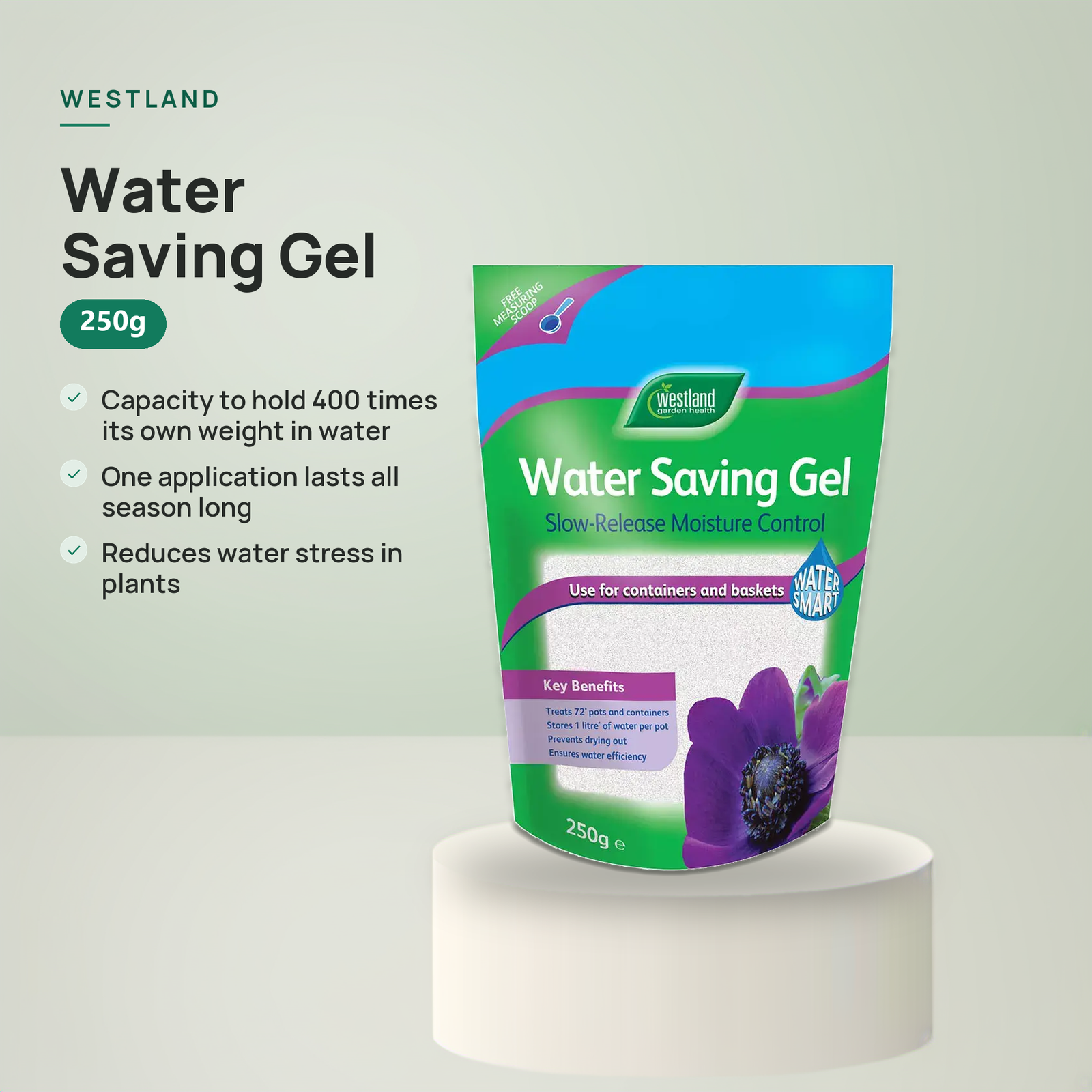 Westland Water Retention Gel - Reduce Watering Frequency for Plants - Image 6
