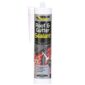 Everbuild Weatherproof Butyl Rubber Roof and Gutter Sealant