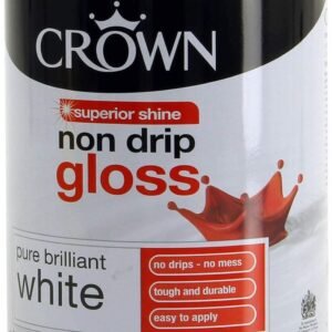 Crown Non-Drip Gloss Paint 750ml