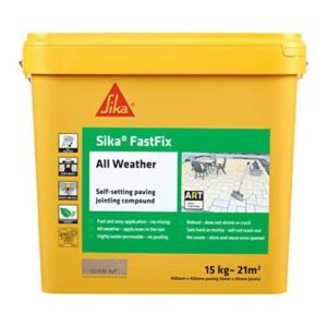 Sika FastFix All-Weather Paving Jointing Compound 15kg - Dark Buff