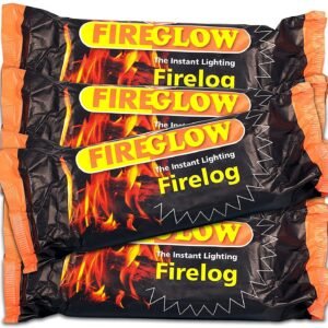Fireglow Instant Lighting Smokeless Fire Log 600g