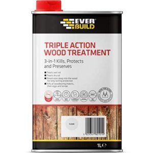 Sika Triple Action Clear Wood Treatment 1 Litre