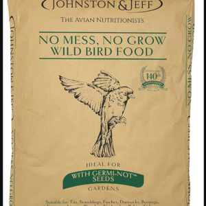 Johnston & Jeff No Mess No Grow Wild Bird Food 12.75kg - Germi-NOT Treated