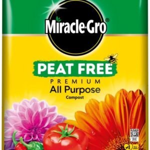 Miracle-Gro Peat-Free All Purpose Compost 40L with Fibre Smart Technology