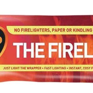 Zip Instant Lighting Smokeless Firelog 90 Minutes Burn Time