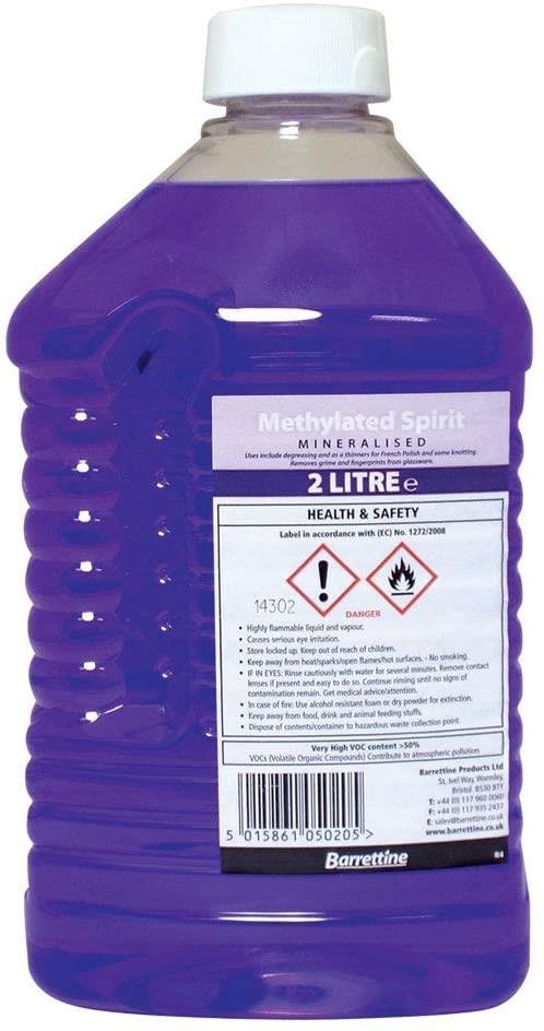 Barrenttine 2L Mineralised Methylated Spirit