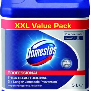 Domestos Extended Power Thick Bleach with Anti-Limescale - 5L