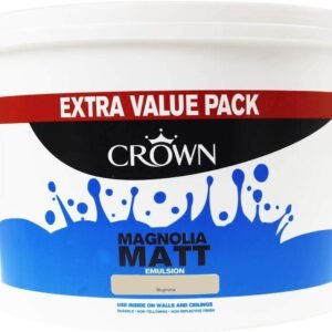 Crown Matt Emulsion Paint Magnolia 7.5 Litre