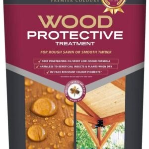 Barrettine Wood Protective Treatment Light Brown 5L - UV Resistant Timber Sealer