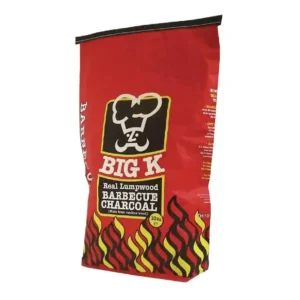 Big K Natural Lumpwood BBQ Charcoal 10kg - 100% Additive-Free