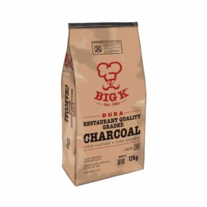 Big K Chilla Grilla Restaurant Grade Charcoal 12kg - Quick Light BBQ Fuel