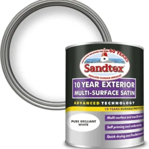 Sandtex 10 years Multi Surface Brilliant White 750ml