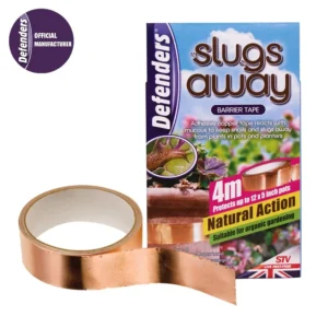 Defenders Copper Barrier Tape for Slugs and Snails - 4M x 30mm