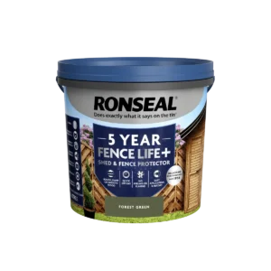 Ronseal Fence Life Plus Wood Treatment 5L - Forest Green