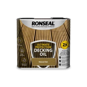 Ronseal Ultimate Protection Decking Oil 5L - Natural Finish