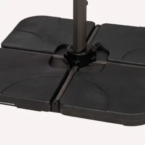 Polycrete Parasol Base 20kg - Stable Garden Umbrella Stand
