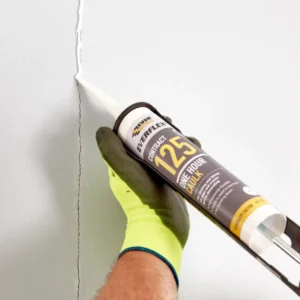 Everbuild Everflex 125 One Hour Caulk C3 White 310ml - Interior Filler and Sealant