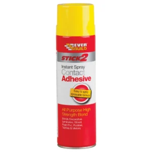 Everbuild Contact Adhesive Spray 500ml Aerosol
