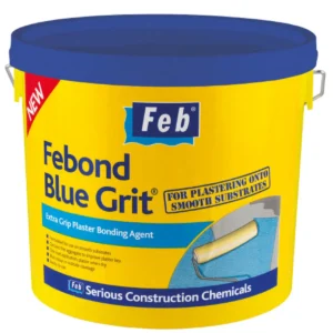 Febond Blue Grit Plaster Bonding Agent - 10 Litre