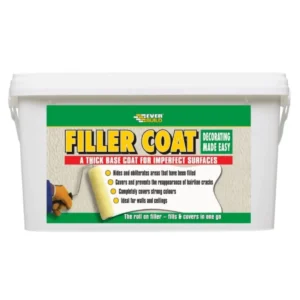 Everbuild Filler Coat Thick Base Coat White 5 Litre