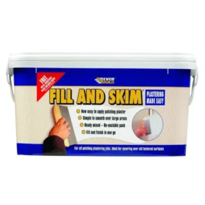 Everbuild Fill and Skim Ready Mixed Lightweight Plaster 5 Litre