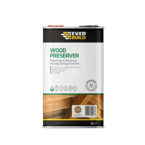 Everbuild Lumberjack Wood Preserver 5L Dark Oak