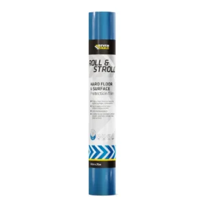 Everbuild Roll and Stroll Hard Surface Protector 600mm x 25m - Self-Adhesive Floor Protection