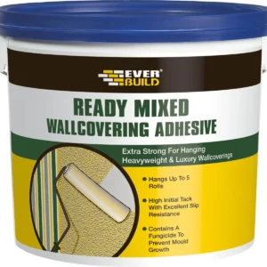 Everbuild Ready Mixed Wallpaper Paste with Fungicide - 4.5kg