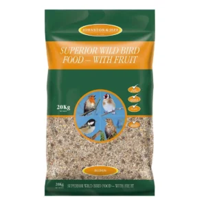 Johnston & Jeff Premium Wild Bird Food with Fruit - Husk Free 20kg