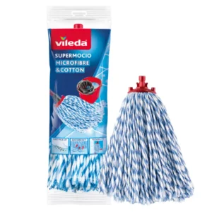 Vileda SuperMocio Microfibre and Cotton Mop Refill Head