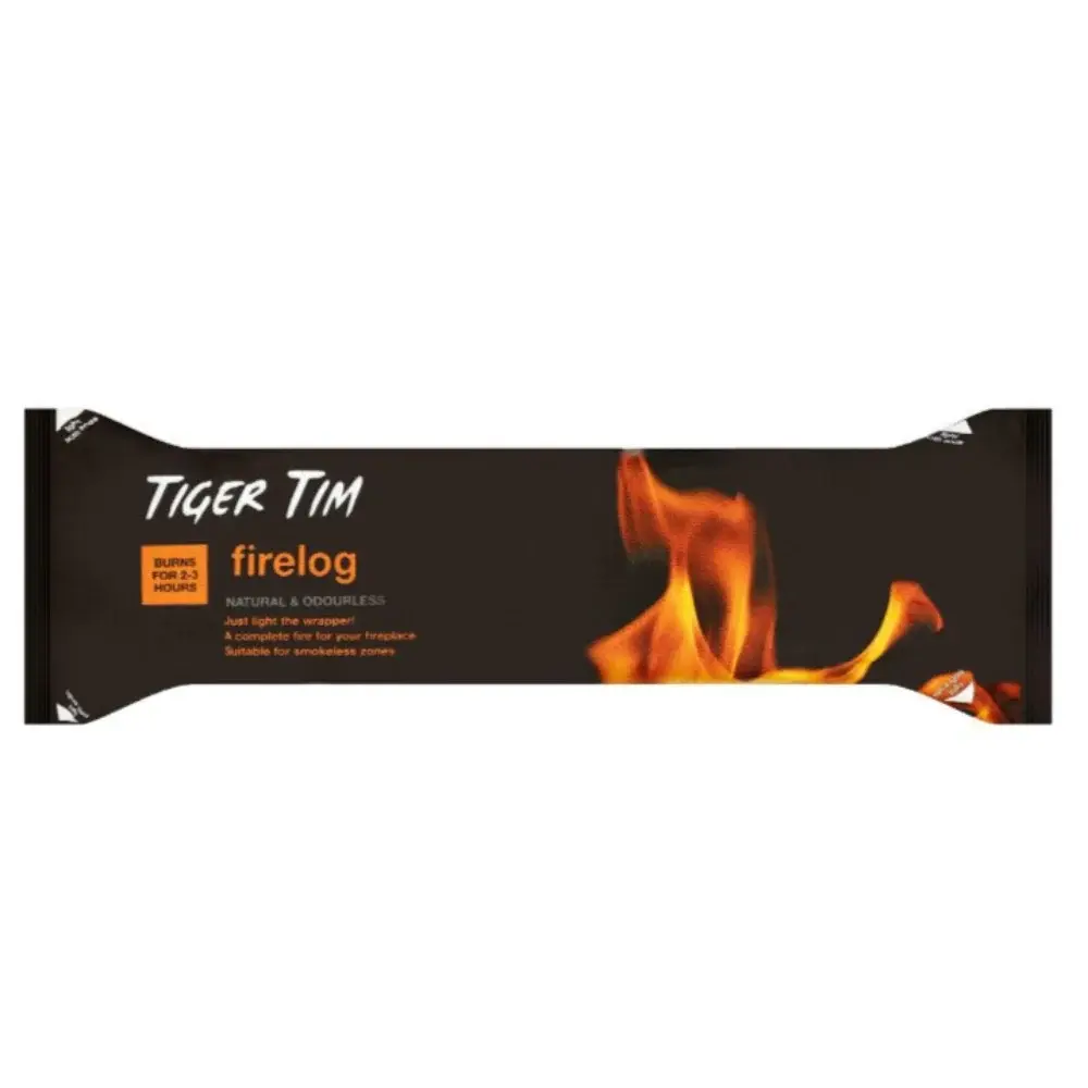 Tiger Tim Individually Wrapped Fire Logs - Instant Lighting
