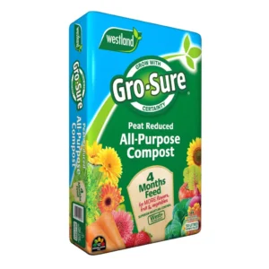 Gro-Sure All-Purpose Compost with West+ and 4 Month Feed - 10 Litre