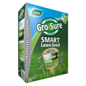 Gro-Sure Aqua Gel Smart Grass Seed 1kg - Covers 25m²