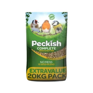Peckish Complete No Mess Bird Seed and Nut Mix 20kg