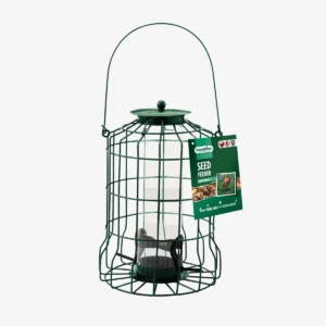 Gardman Heavy Duty Squirrel Proof Bird Seed Feeder - Cast Metal Cage
