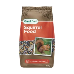 Gardman Squirrel Food Mix - 1.3kg Premium Seeds and Nuts