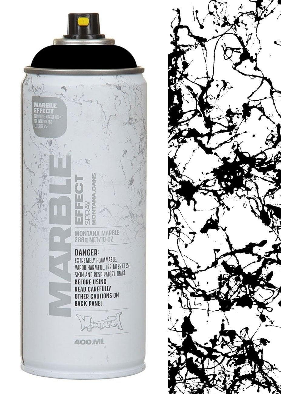 Montana Marble Effect Spray Paint Black