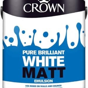 CROWN NON-BREATHEASY MATT BRIL WHITE 2.5L